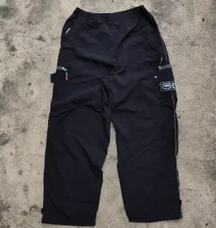 Celana Cargo Hitam Pria Size 32