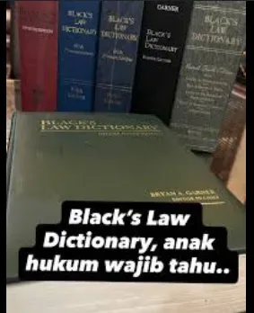 Kamus Hukum Black's Law Dictionary