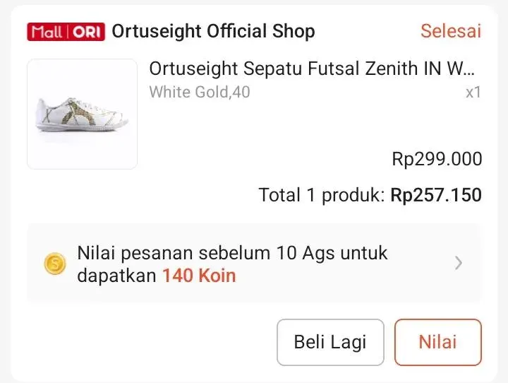 Sepatu futsal — foto 2 dari 3