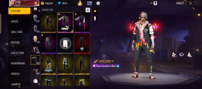 Akun Free Fire Sultan — foto 5 dari 5