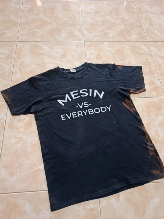 Baju Teknik Mesin vs Everybody Reworked Bleach Christian theme — foto 3 dari 3