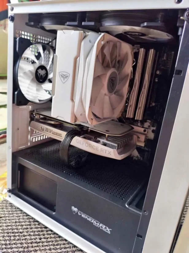 PC Gaming Ryzen 5 7500f, Rtx 4060, ram 32gb ddr5 6400mhz — foto 3 dari 3